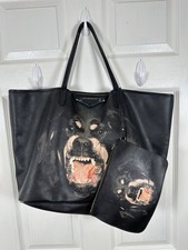Borsa Givenchy Rottweiler in pelle e pochette abbinata buone condizioni RARA