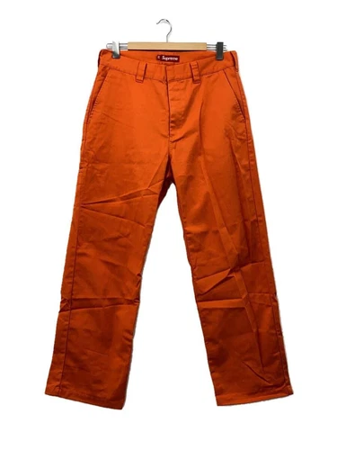 Pantalon droit suprême orange 32 occasion