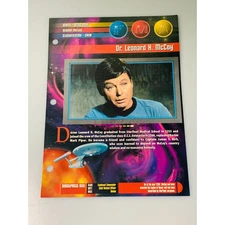 1997 Newfield Publications Star Trek Universe, Dr. Leonard H. McCoy