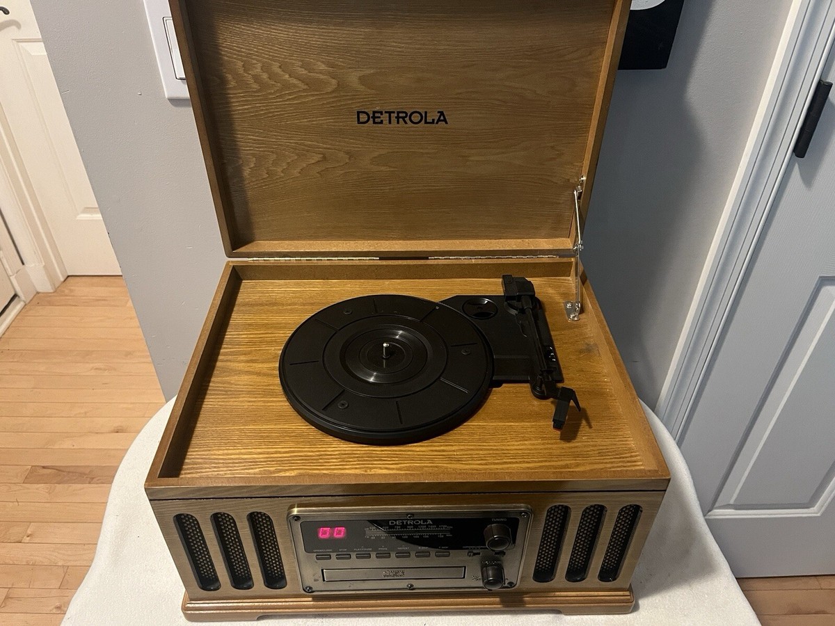 Detrola Record Player Detrola KM837 Replica Record Player CD
