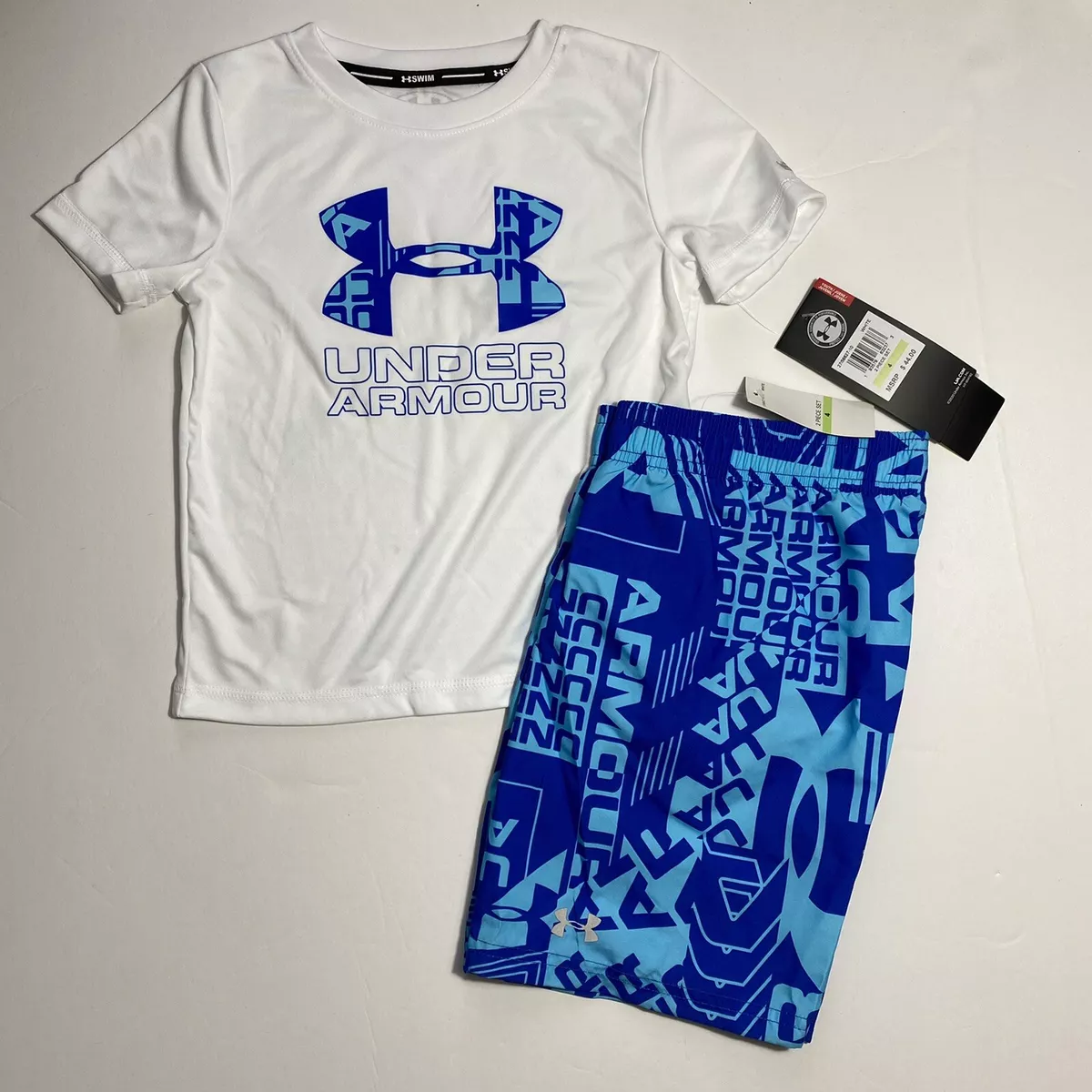 Under armour swim shirt youth cheap