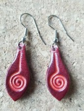 Earings Earrings Leather 