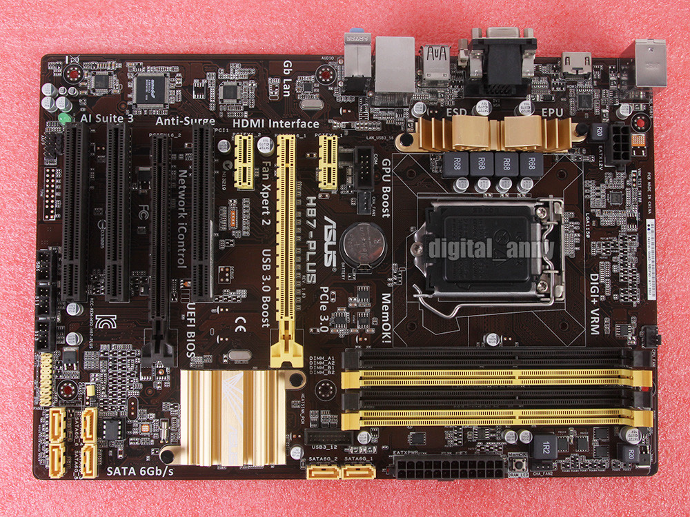 ASUS H87-PLUS LGA 1150 DDR3 Intel H87 Express Motherboard-image