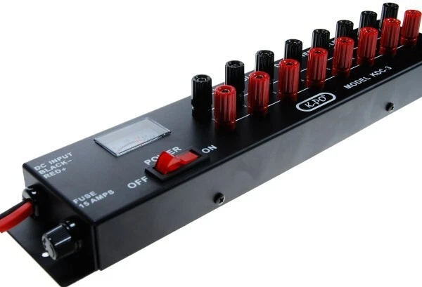 KPO KDC-3 DC-Stromverteiler 0-24 Volt DC mit 8 Anschlüssen - Bild 4 von 4