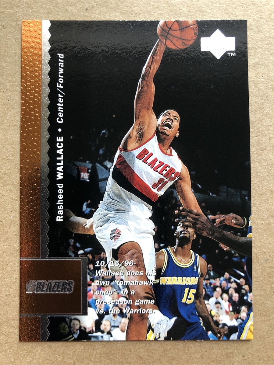 1996-97 Upper Deck #287 Rasheed Wallace Basketball Card | eBay