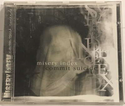 Misery Index / Commit Suicide Split CD 2005 Earache    MOSH 313CD