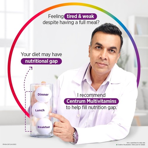 Centrum Men Tablet, World's No.1 Multivitamin with Grape seed extract 50 capsule - Picture 5 of 6