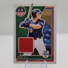2022 USA Stars & Stripes Owen Egan Jersey Patch Relic #USAM-OE - National Team