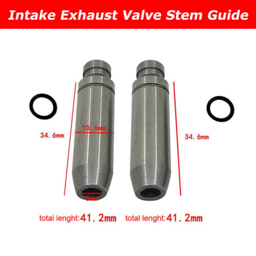 Intake Exhaust Valve Stem Guides For Suzuki GN125 EN125 GS125 GZ125 DR125 TU125 - Afbeelding 1 van 1