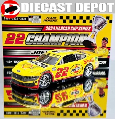 JOEY LOGANO 2024 CUP 3X CHAMPION 1/24 ARC DIECAST | eBay