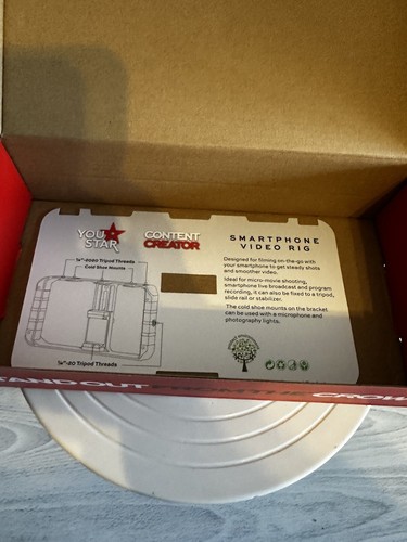 You Star Content Creator Smartphone Holder Rig Boxed - Picture 3 of 6