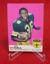 Don Mccall TOPPS Football Card 1969 #83 NFL FR