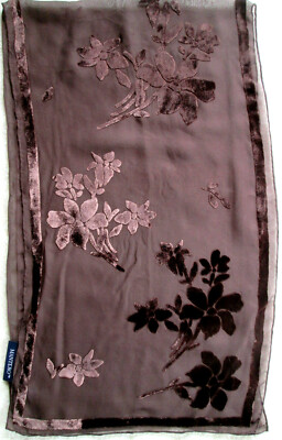 Châle Vintage En Soie MANTERO - Motif Batik Artisanal - Italie - Multicolore - Occasion En Bon état