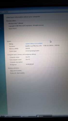 Lenovo ThinkPad T Series Core 2 Duo T7300 2.0 Ghz 2 Gb memoria Win Vista - Foto 10 di 20