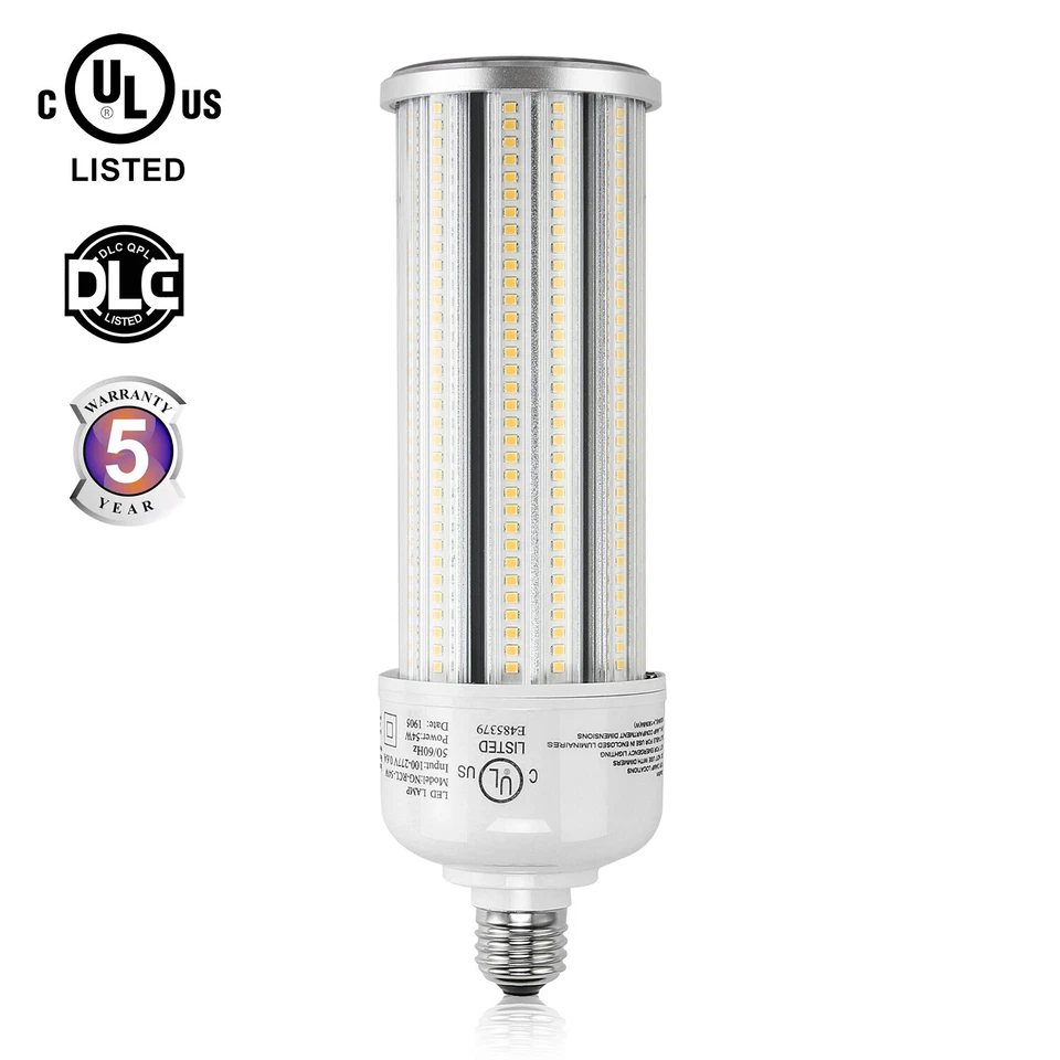 (2 PACK) LED Corn Light E26 E39 5000K Daylight Warehouse Factory High Bay Bulb - Image 4 of 4