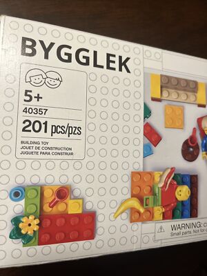 IKEA BYGGLEK 201 LEGO Brick Set #40357 Mixed Colors 6255768 Sealed