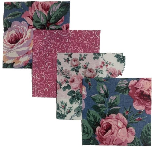 10 PCS Acrylic Stamp Blocks - 2 Inch Clear Stamping Tools For Crafting (5 Flowers + 5 Squares)