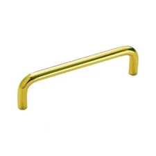 Amerock BP76312-3 Polished Brass Cabinet Hardware Handle Pull Solid Brass 