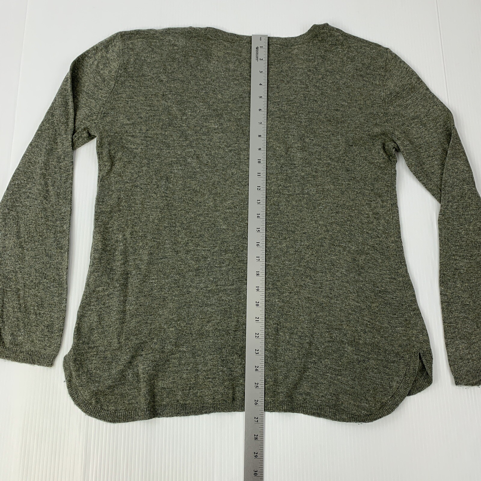 H&M Basic Women's Size Medium Gray Lightweight Lo… - image 8