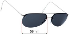 SFx Replacement Sunglass Lenses fits Gucci GG1292/S - 59mm Wide
