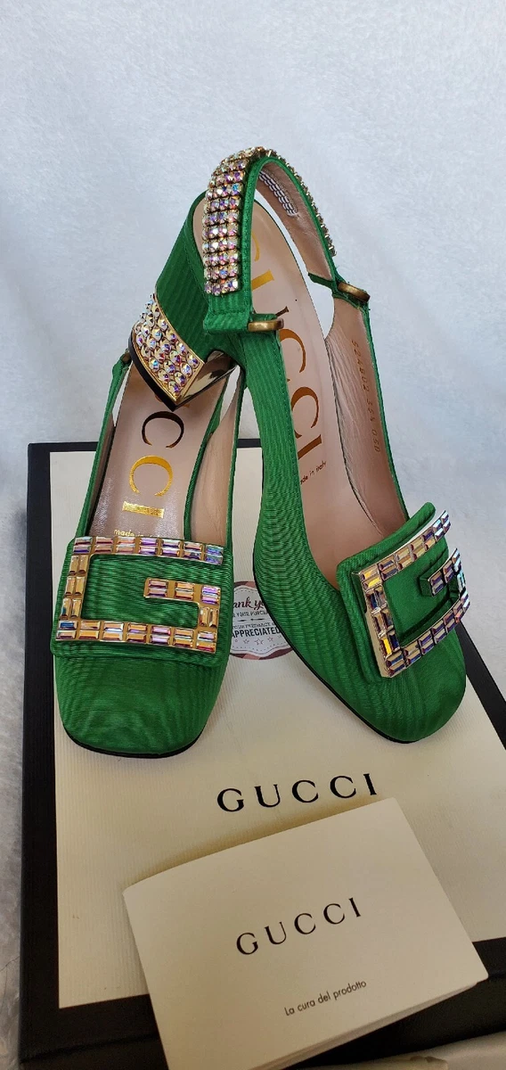 Gucci hotsell green shoes