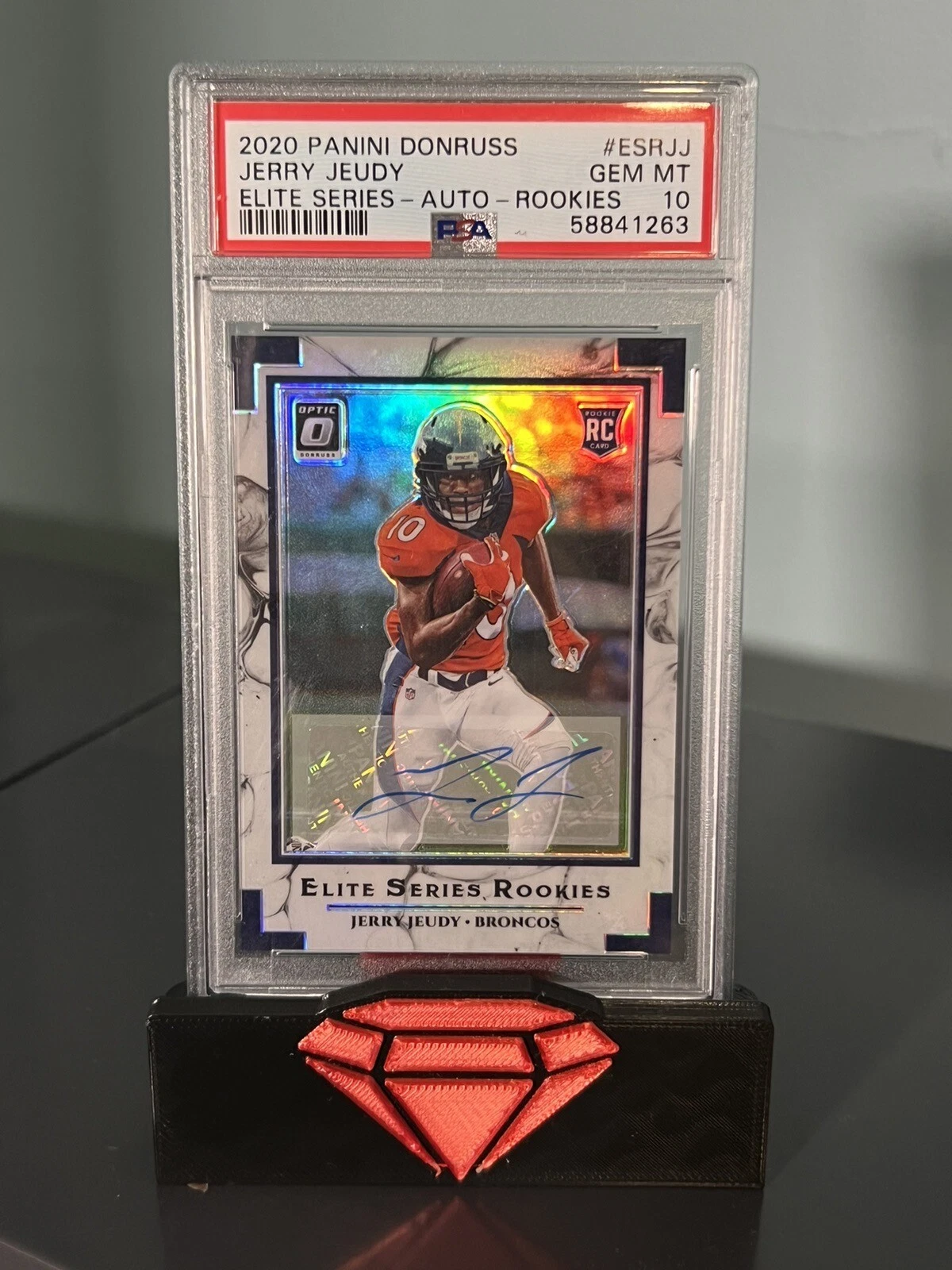 Jerry Jeudy Panini Donruss Elite Series #ESRJJ Autograph-Rookies