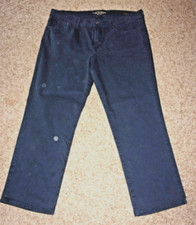 Lucky Brand Sweet  n Crop Mid Rise Stretch Denim Blue Jeans Women  s Size 14/32