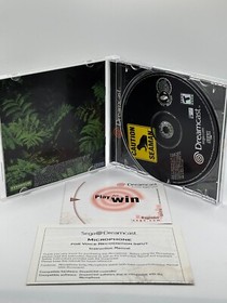 Caution Seaman SEGA Dreamcast Game CIB W/ Microphone & Foam Ball