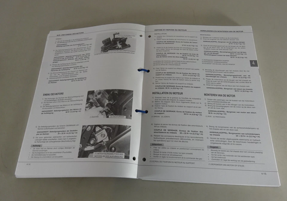 Manual De Taller Piaggio Hexagon 250 GT Scooter Motor 250 CCM 4 Tiempos Año 1998 - Imagen 2 de 4