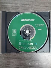 Microsoft Encarta 98 Research Organizer for only 32 bit operating systems RARE!!