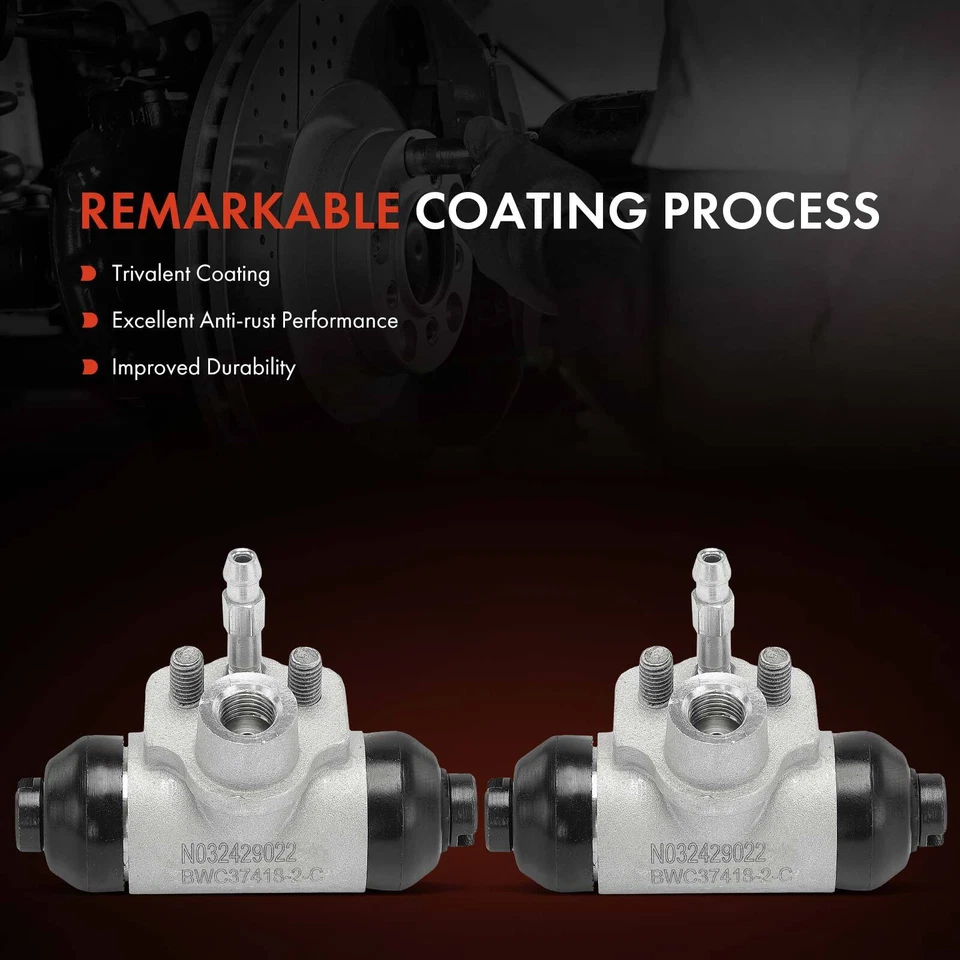 2x Cilindro de rueda de freno de tambor trasero para Subaru Brat 1978-1979 DL Loyale 1990-1994 Foto 3 de 4