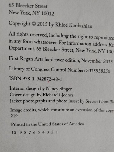 Strong Looks Better Naked_Khloe Kardashian_HCDJ_SIGNED_1st Edn / 1st Print_VG - Picture 9 of 12