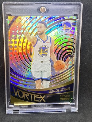 Stephen Curry RARE SPIRAL REFRACTOR INVESTMENT CARD SSP PANINI  WARRIORS MINT