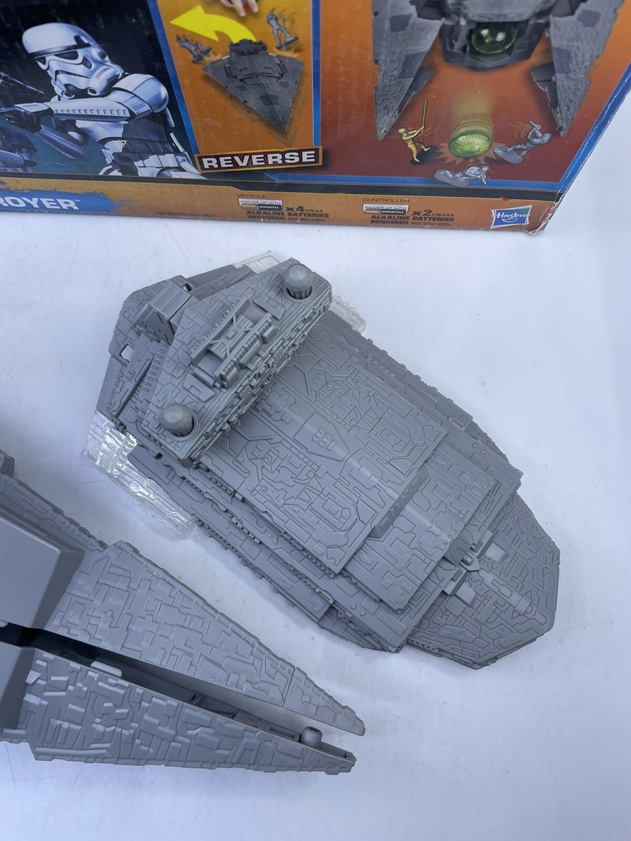 2014 Hasbro Star Wars Command Star Destroyer Incomplete No Remote