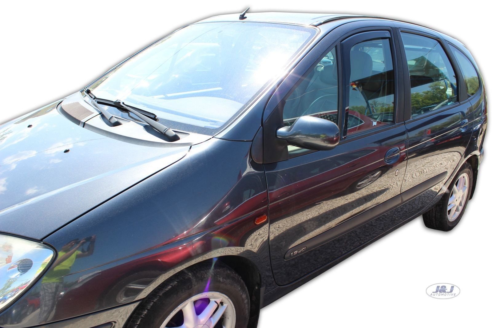 Déflecteurs de vent Scenic 1996-2002 HEKO finition teintée premium