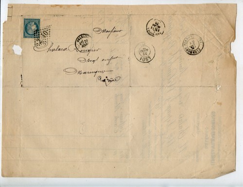 LETTRE ANCIENNE : A. Blondeau - Marchand Epicier - Choisy le Roi - 1921 EUR 12,00 - FR LETTRE ANCIENNE : A. Blondeau - Marchand Epicier - Choisy le Roi - 1921 EUR 12,00 - FR