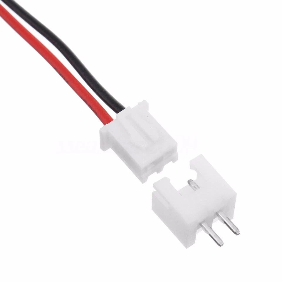 10/20 Sets 2 Pin Micro JST XH-2.54 24AWG Anschlussstecker mit 15CM Drähte Kabel - Bild 4 von 4