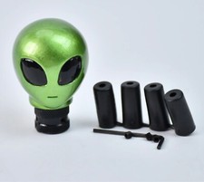 Green Lime Alien UFO Resin Gear Shift Knob M12 M10 M8x Universal Fitment NEW