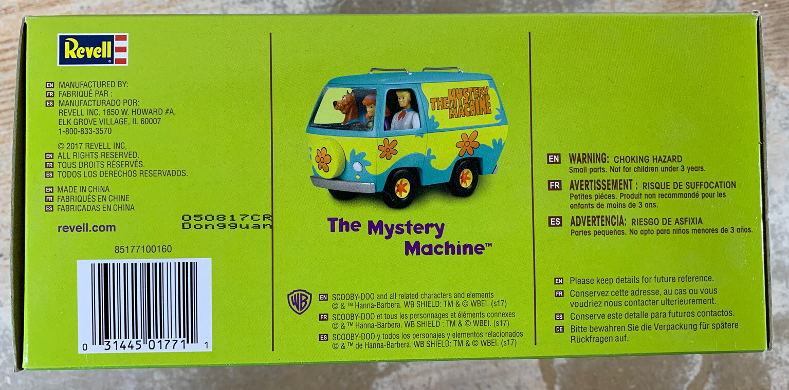 The Mystery machine with Shaggy and Scooby-Doo personaje set 1:24 jada