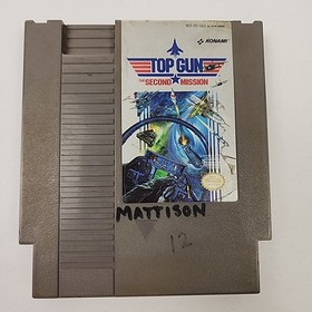 NES Top Gun: The Second Mission Konami NES-OG-USA