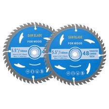 5-3/8-inch Metal Circular Saw Blade 48T 10mm Arbor with Washer Adapter