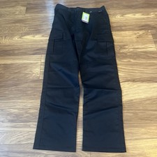 Portwest Mens Black Workwear Combat Trousers Size W34 L33