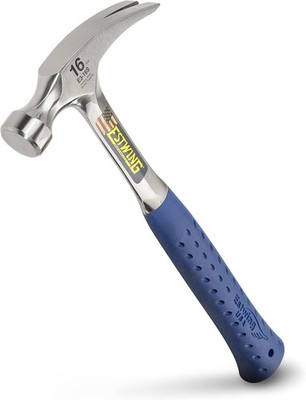 Versatile 16 oz Rip Claw Hammer with Shock Absorbent Handle - Made in USA