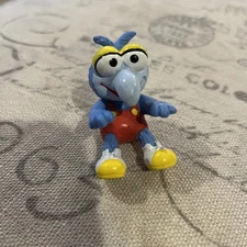 Muppet Babies Vintage 1986 Baby Gonzo PVC Mini Figures 2.5" Original Owner