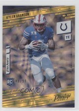 2021 Panini Prestige Rookies Xtra Points Premium Gold 40/99 Kylen Granson n0c