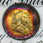 * 1960-D * SUPERB+ GEM BU MS FRANKLIN HALF-DOLLAR * FROM ORIGINAL COLLECTION