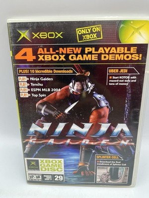 MARCH 2004 OFFICIAL XBOX DEMO DISC #29 BREAKDOWN NINJA GAIDEN TENCHU TOP SPIN