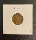 1912-D Lincoln Penny - VG condition