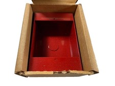 Bosch Radionics D466 Fire Alarm Back Box Red (NEW IN BOX)