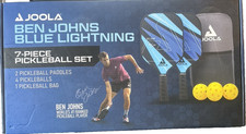 NEW Joola Ben Johns Blue Lightning 7 Piece Pickleball Set